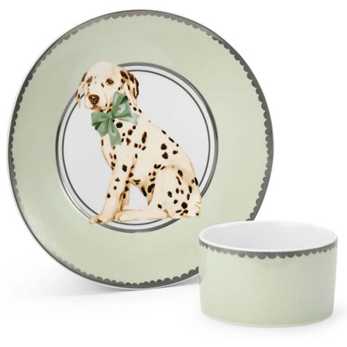  Porcelanski set za jelo Darling Dalmatians, Mint Cene