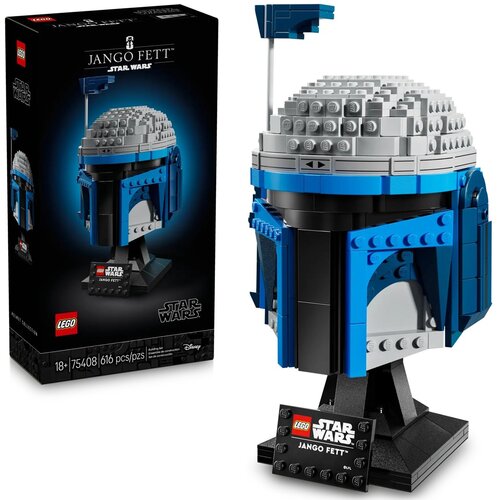 Lego STAR WARS 75408 Jango Fett Helmet Slike