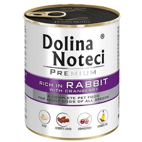 DOLINA noteci premium dog adult zečetina sa brusnicom 800g Cene