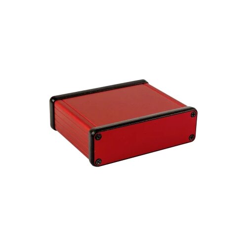 Hammond Electronics 1455L801RD univerzalno kući&amp;scaron;te 160 x 191 x 66 aluminij ekstrudirani crna (eloksirana) 1 St. Slike