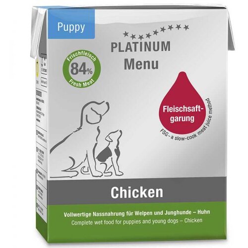 Platinum Menu Vlažna hrana za &amp;scaron;tence, Sa piletinom, 90 g Slike