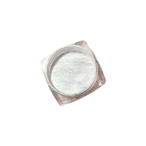 White Pearl CHROME NAIL POWDER 3g Slike