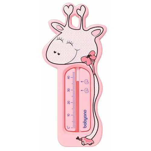 BabyOno Take Care Floating Bath Thermometer otroški termometer za kopel Blue Giraffe 1 kos
