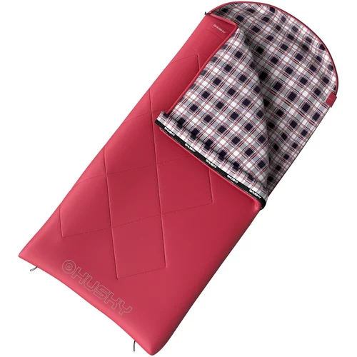 Husky Blanket three-season women's sleeping bag Groty -10°C red