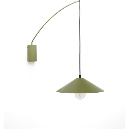 Kave Home Zelena stenska svetilka &amp;oslash; 35 cm Kally &amp;ndash; Slike
