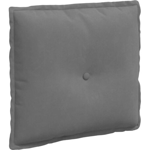 vidaXL Poglavni vzglavnik Temno siva 50 x 45 cm Mikrofiber tkanina Cene