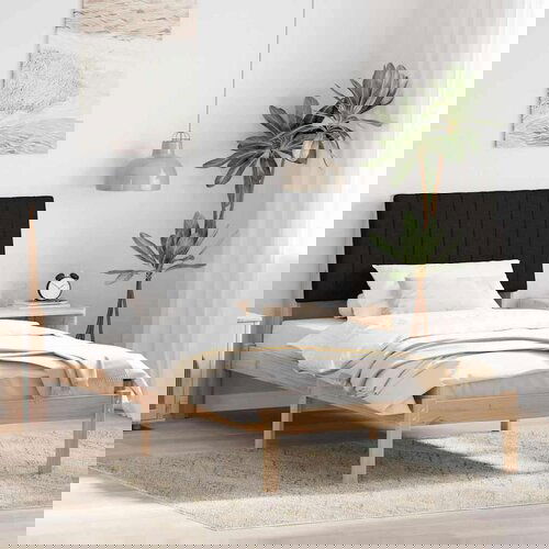  Konstrukcija postelje Rjava 100 x 200 cm Masivno borovo les, (5000084152) Cene