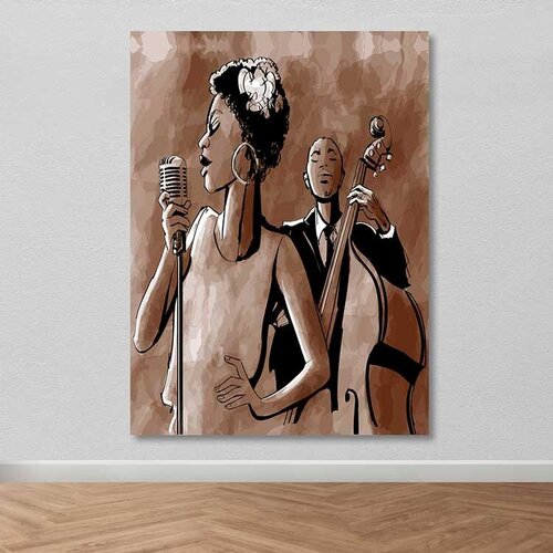 Wallity Slika na zidu DEV03006100140, 100x140 cm Cene