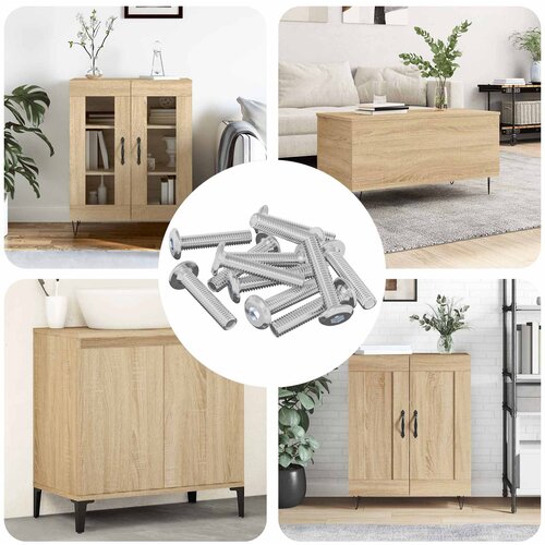  Vijak za zaključavanje Jednobojno 2647 pcs Srebrno Čelik Cijene