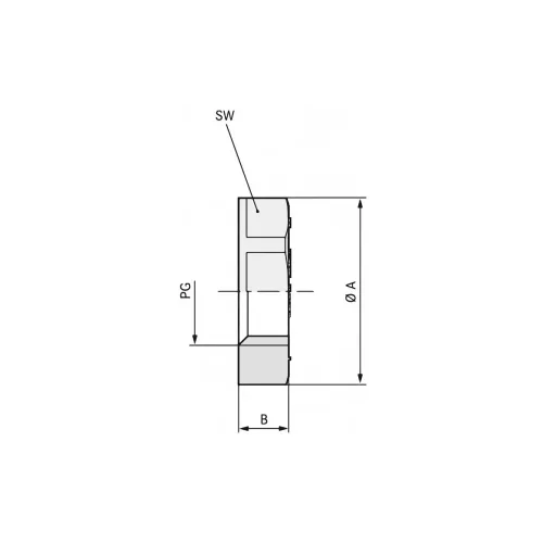  Sigurnostna matica PG7 polistiren (EPS) svijetlo sive boje (RAL 7035) LappKabel SKINDICHT GMK PG 7 RAL 7035 LGY 100 kom