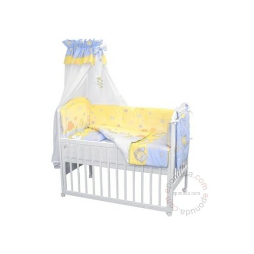 Baby Textil bebi komplet za krevetac 80x120cm / BABY DREAM / Blue Slike