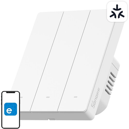 SONOFF M5-3C WIFI STIKALO ZA PAMETNI DOM GOOGLE ALEXA 3 KANALI POMEMBNI, (5000291388) Slike