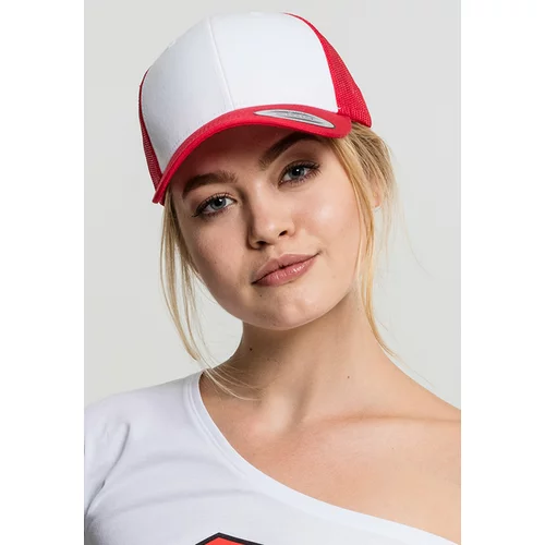 Flexfit Retro Trucker Colorful Front Side Red/wht/Red