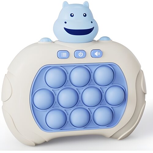 IZMAEL Igra vje&amp;scaron;tina Skill Game Hipopotam (Pop It) - Plava Slike