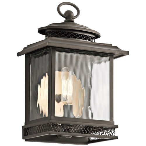 Elstead Lighting Elstead Kichler Pettiford Majhna vgradna stenska svetilka 1x E14, starinska bronasta, (22100062) Cene