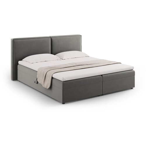 Cosmopolitan Design Siva boxspring postelja s prostorom za shranjevanje 160x200 cm Arendal &amp;ndash; Slike