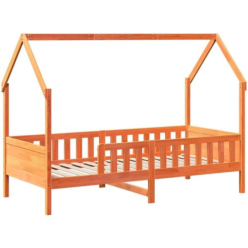 VidaXL Otro&amp;scaron;ki posteljni okvir s predali 90x200 cm trdna borovina, (21322252) Slike