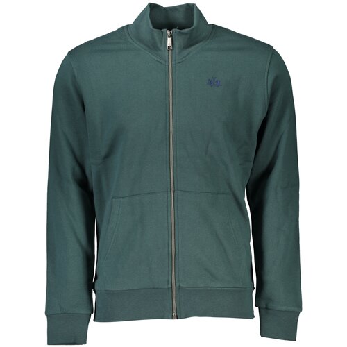 La Martina MEN&amp;amp;#39;S GREEN ZIP SWEATSHIRT Slike