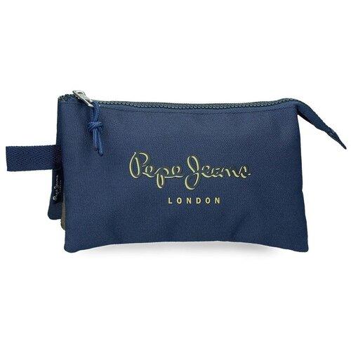PepeJeans ARWYN prazna pernica sa 3 pregrade - teget Cene