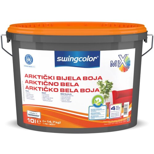 SWINGCOLOR Notranja disperzijska barva (arktično bela, 10 l) Cene
