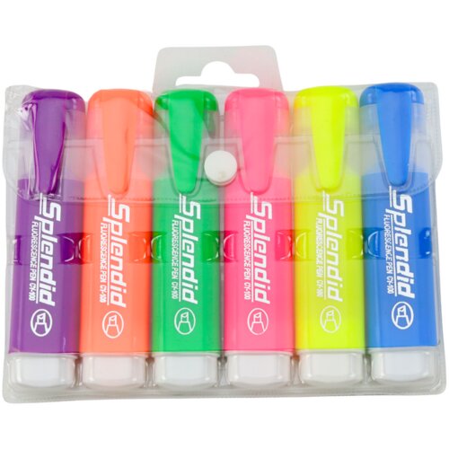 Highlighter set pastelnih boja 6 kom. Slike