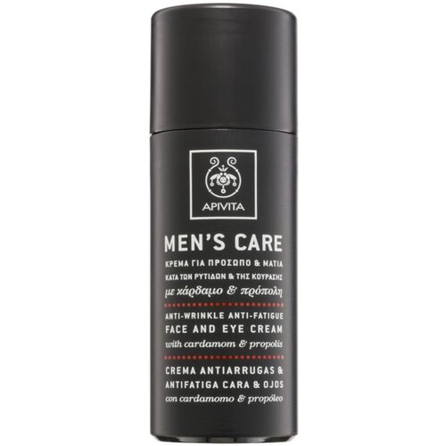 Apivita Men's Care Cardamom & Propolis krema proti gubam za obraz in oči 50 ml Cene