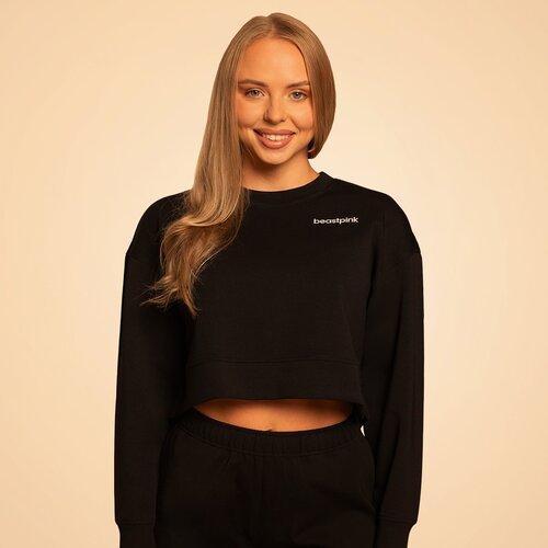 BeastPink Ženski duks Grace Black Cene