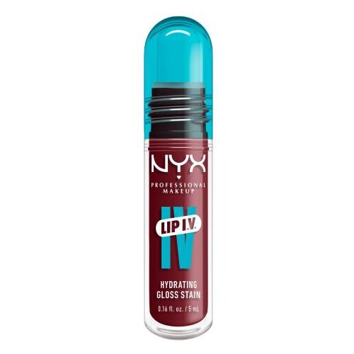 NYX Professional Makeup Lip I.V. Hydrating Gloss Stain glos za ustnice 5 ml odtenek 08 Drippin’ In Rose Cene