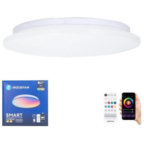  Aigostar-LED RGBW Kupatilsko plafonsko LED svetlo LED/18W/230V IP44+daljinski upravljač Cene