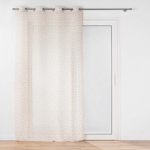 Douceur d intérieur Žuta /bijela prozirna zavjesa 140x240 cm Maddy – Cijene