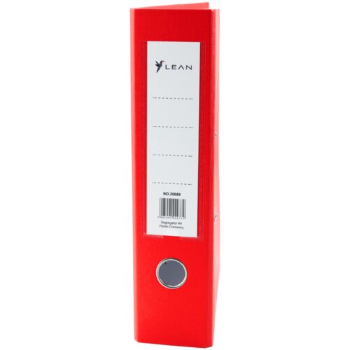 Registrator A4 &scaron;irine 75mm s kapacitetom do 500 listova 80 g/m2 - crveni Cijene