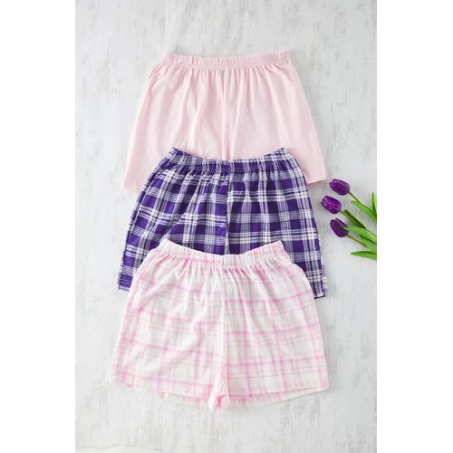 TRENDYOLMILLA Ženski set donjeg dela pidžame Thmss25Pj00016, 3 komada, Šareni Cene