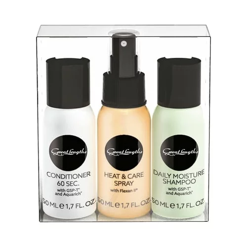 Great Lenghts travelset (shampoo, condtioner, care-spray)