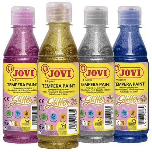  Tekuća svjetlucava tempera boja JOVI 250 ml | razne nijanse (tempera) KORIŠTENO Cijene