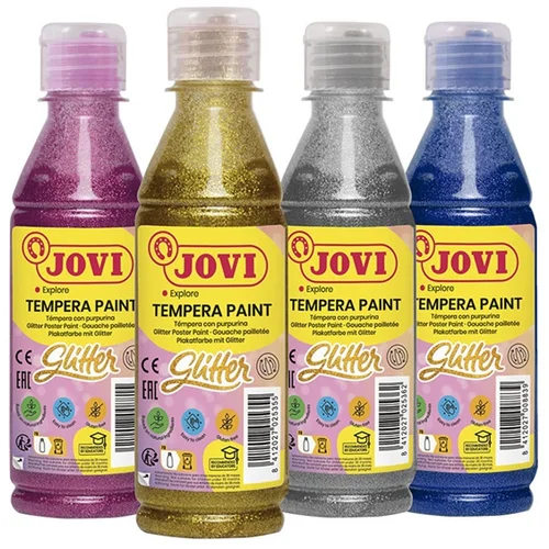  Tekuća svjetlucava tempera boja JOVI 250 ml | razne nijanse (tempera) KORIŠTENO