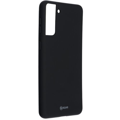  Gumijasti / gel etui Roar Jelly Case za Samsung Galaxy S21+ - črni Slike