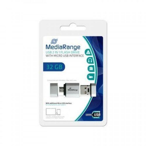 Mediarange 32GB/2.0/SA MICRO (OTG) ADAPT MR932 usb memorija Cene