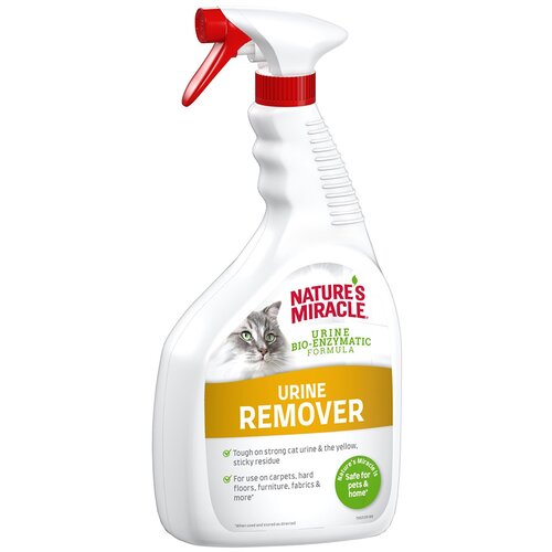 Nature&amp;#039;s Miracle sredstvo za uklanjanje mrlja i mirisa mačje mokraće - 2 x 946 ml Slike