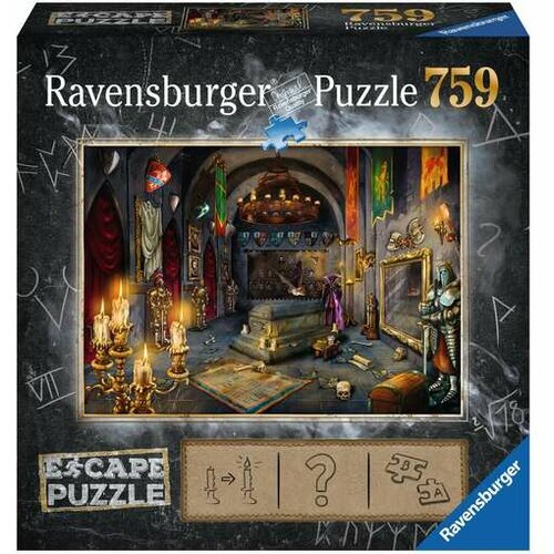 Ravensburger puzzle (slagalice) - Dvorac RA19961 Slike