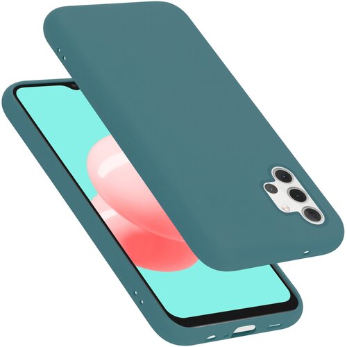 Cadorabo Ohi&amp;scaron;je, združljiv s Samsungom v tekoči zeleni barvi - za&amp;scaron;čitni pokrov iz fleksibilnega silikona TPU, (20590699) Slike
