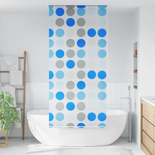  Roleta za tu&scaron; 100 x 240 cm s uzorkom krugova Cijene