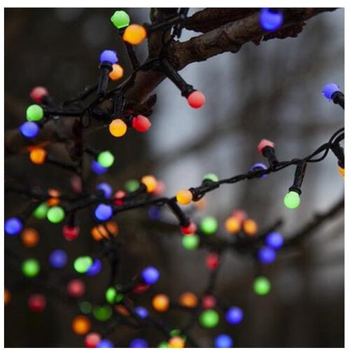 Star Trading Eglo - LED spolja&amp;scaron;nja girlanda BERRY MINI 300xLED/8 funkcija 11 m IP44 vi&amp;scaron;ebojna Slike