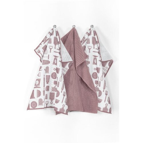 Tiseco Home Studio Brisače iz mikrovlaken v kompletu 3 kos 48x40 cm Essential - Slike