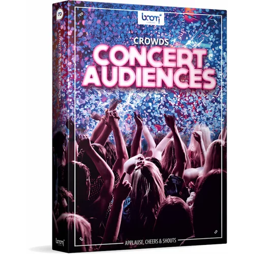 BOOM Library Crowds Concert Audiences (Digitalni izdelek)