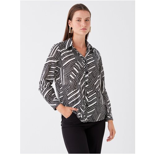 LC Waikiki Polka Dot Women&amp;#039;s Long-Sleeve Shirt Slike