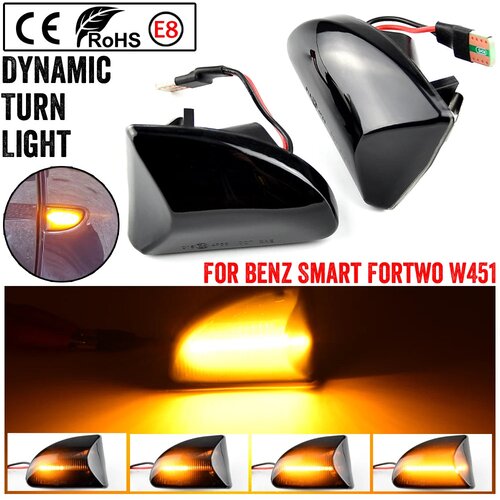  LED Dinamički migavci za Smart Fortwo 451 Slike