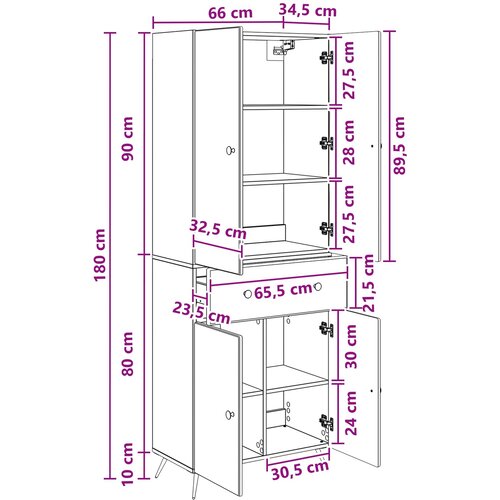  2 pcs Crna Slike