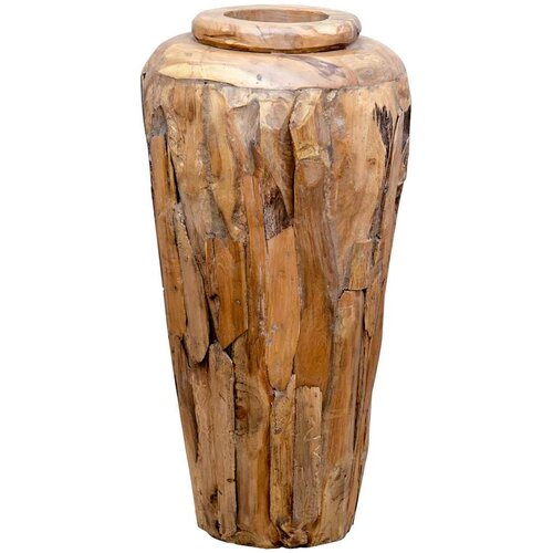  Ukrasna vaza 40 x 80 cm od masivne tikovine Slike