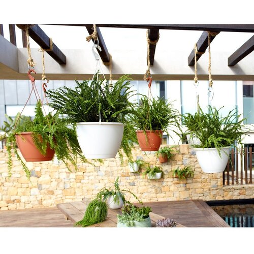 Artevasi Plastičen cvetlični lonec &amp;oslash; 31 cm Algarve &amp;ndash; Slike