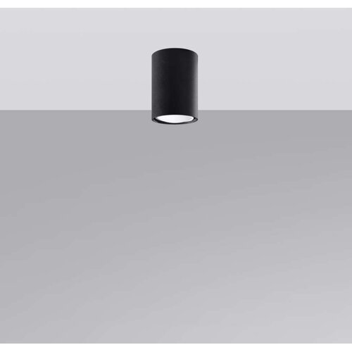  Sollux SL.1000 - Spot svetiljka LAGOS 1xGU10/10W/230V 10 cm crna Slike